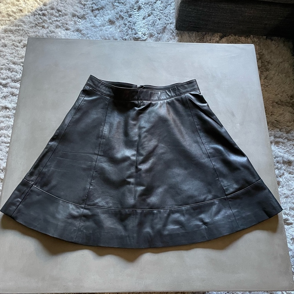 Real Leather skirt by Leather Cult